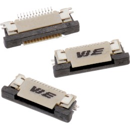 5 pcs - Wurth Elektronik, WR-FPC 0.5mm Pitch 33 Way Horizontal Receptacle FPC Connector, ZIF Top Contact