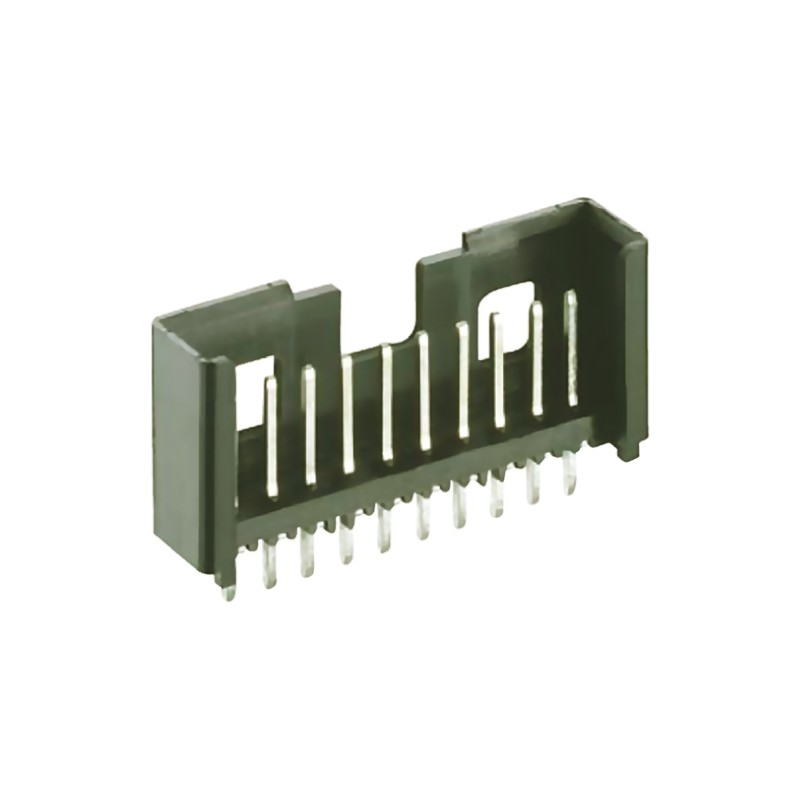 10 pcs - Lumberg Minimodul Series Straight Through Hole PCB Header, 6 Contact(s), 2.5mm Pitch, 1 Row(s), Shrouded