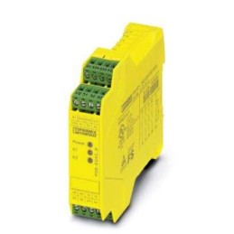 1 pcs - Phoenix Contact Single-Channel Safety Relay, 24V, 4 Safety Contacts