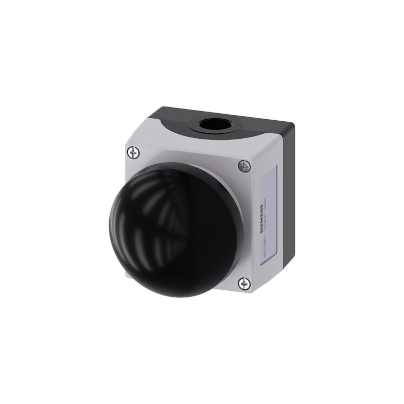 1 pcs - Siemens SIRIUS ACT Series Push Button Complete Unit, Panel Mount, 22mm Cutout, SPST
