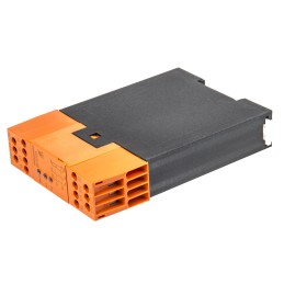 1 pcs - Dold Single/Dual-Channel Emergency Stop Safety Relay, 24V ac/dc, 3 Safety Contacts