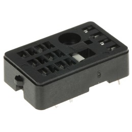 1 pcs - TE Connectivity 16 Pin PCB Mount Relay Socket, for use with RF Relay, Signal Relay, Telecom Relay