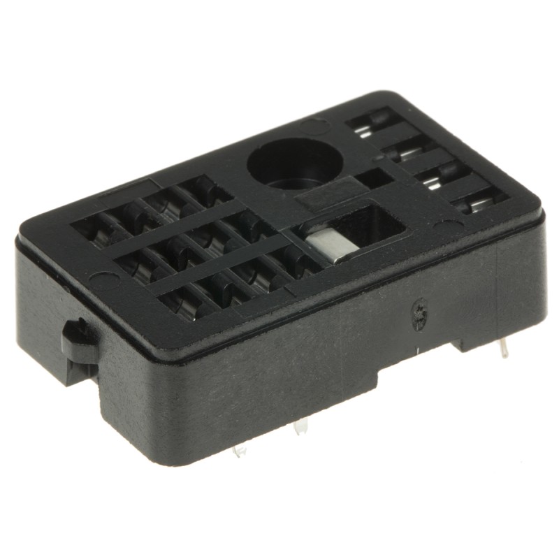 1 pcs - TE Connectivity 16 Pin PCB Mount Relay Socket, for use with RF Relay, Signal Relay, Telecom Relay