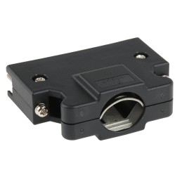 1 pcs - 3M 103 Series Polymer D Sub Backshell, 50 Way, Strain Relief