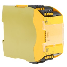 1 pcs - Pilz Dual-Channel Safety Switch Safety Relay, 24V dc, 4 Safety Contacts