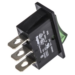 1 pcs - TE Connectivity Illuminated SPST, On-Off Rocker Switch Panel Mount