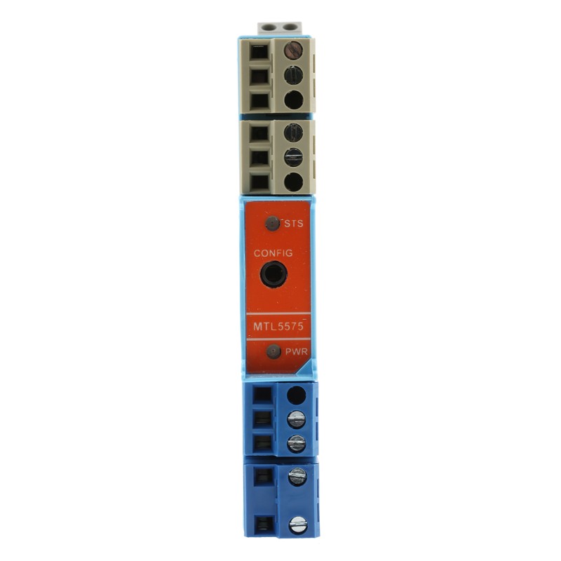 1 pcs - Eaton 1 Channel Zener Barrier, Temperature Converter, RTD, Thermocouple Input, Current, Relay Output, ATEX