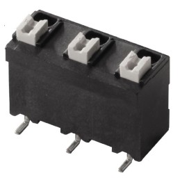 5 pcs - Weidmuller LSF Series PCB Terminal Block, 2-Contact, 7.5mm Pitch, Surface Mount, 1-Row