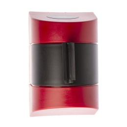 1 pcs - Tensator Red & White Retractable Barrier, 8m, Red, White Tape