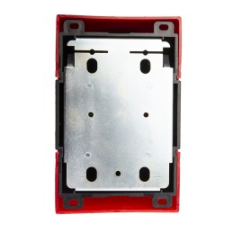 1 pcs - Tensator Red & White Retractable Barrier, 8m, Red, White Tape