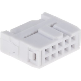 1 pcs - RS PRO 10-Way IDC Connector Socket for Cable Mount, 2-Row