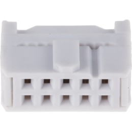 1 pcs - RS PRO 10-Way IDC Connector Socket for Cable Mount, 2-Row