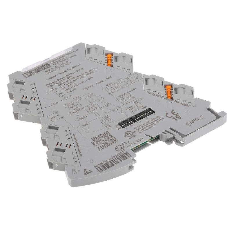 1 pcs - Phoenix Contact MINI MCR Series Signal Conditioner, Frequency, PWM Input, Transistor Output, 24V dc Supply