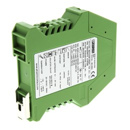 1 pcs - Phoenix Contact MCR-S10 Series Current Measuring Transducer, Current Input, Current Output, 20 - 30V dc Supply