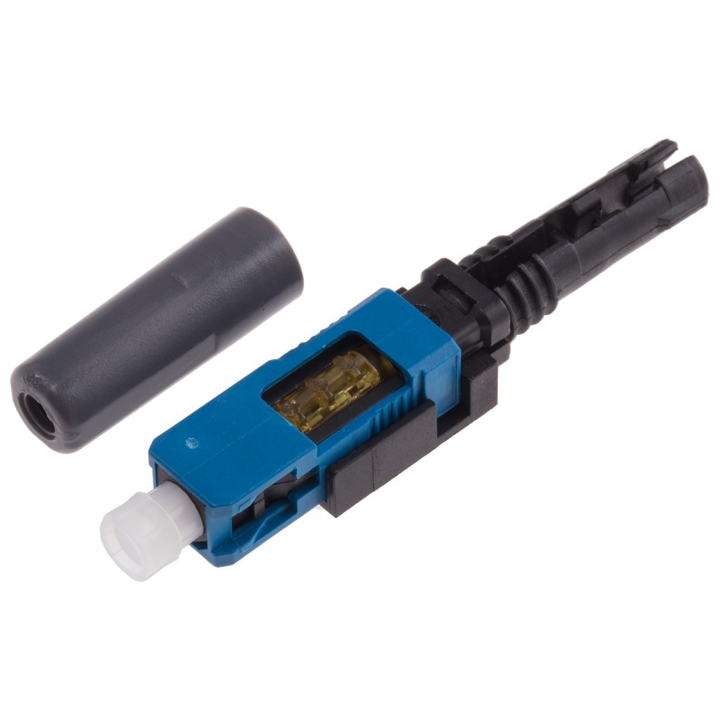 1 pcs - RS PRO, SC, PC Single Mode Simplex Fibre Optic Connector 9/125μm Fibre Size, 0.5dB Insertion Loss