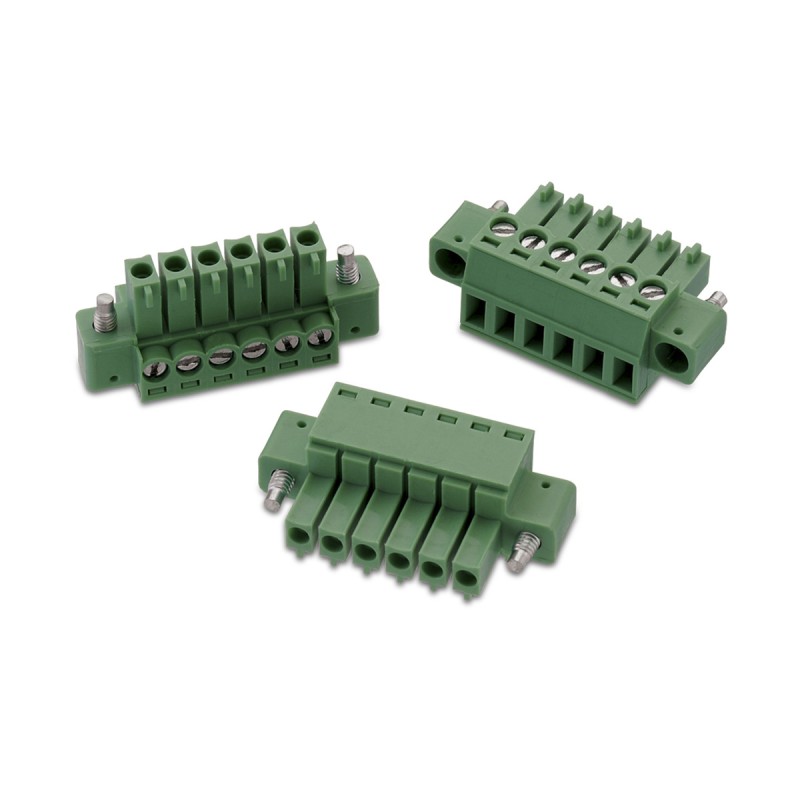 1 pcs - Wurth Elektronik 3.5mm Pitch 7 Way Vertical Pluggable Terminal Block, Plug, Cable Mount, Solder Termination