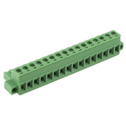 1 pcs - Phoenix Contact 5.08mm Pitch 16 Way Pluggable Terminal Block, Plug, Plug-In, Screw Termination