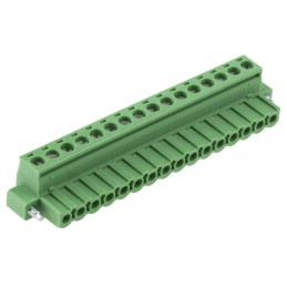 1 pcs - Phoenix Contact 5.08mm Pitch 16 Way Pluggable Terminal Block, Plug, Plug-In, Screw Termination