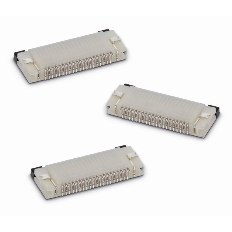 5 pcs - Wurth Elektronik, WR-FPC 0.5mm Pitch 26 Way Horizontal Female FPC Connector, ZIF Bottom Contact