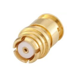 1 pcs - Rosenberger, jack Cable Mount SMP Connector, 50Ω, Solder Termination, Straight Body