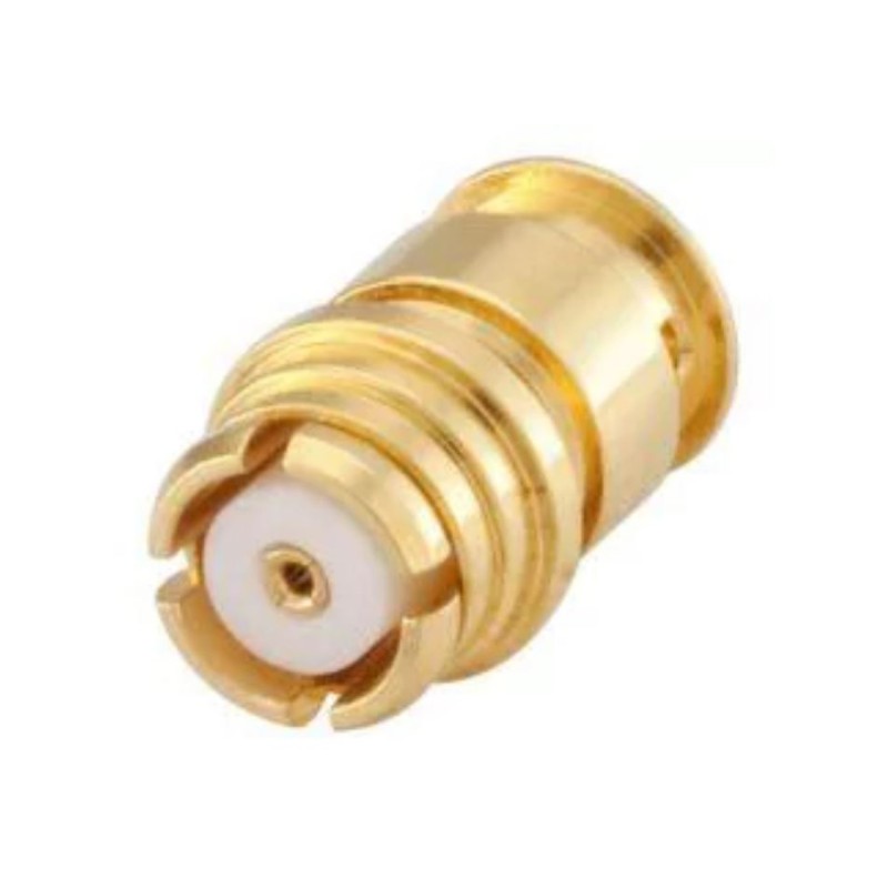 1 pcs - Rosenberger, jack Cable Mount SMP Connector, 50Ω, Solder Termination, Straight Body
