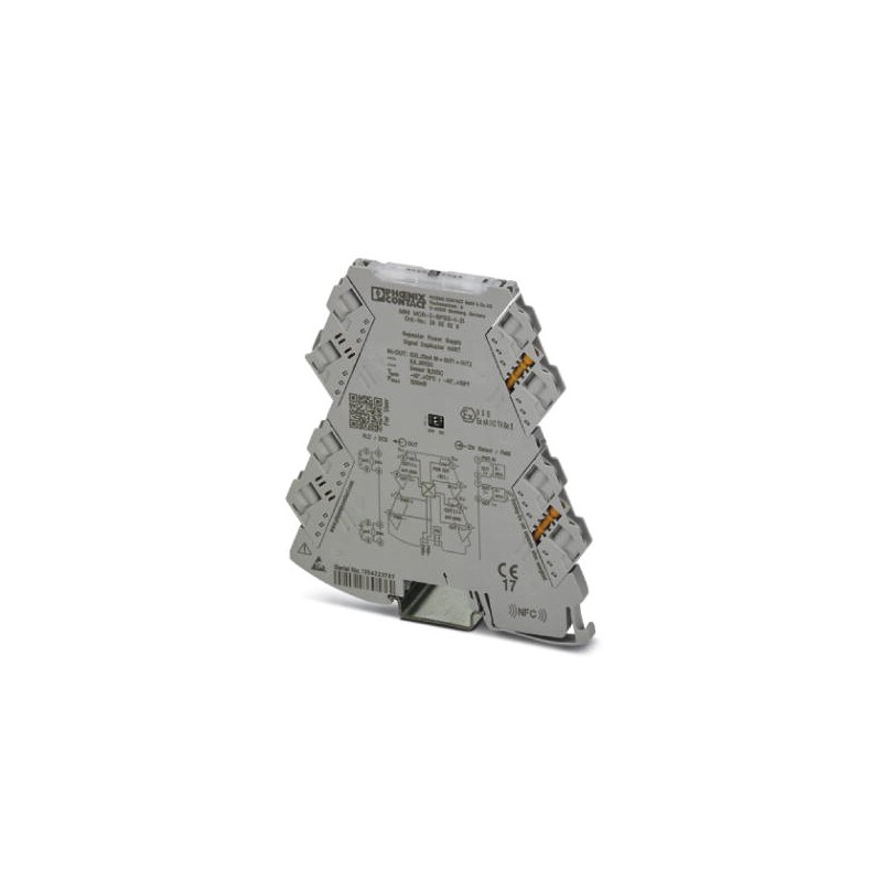 1 pcs - Phoenix Contact MACX MCR Series Signal Conditioner, Current Input, Current Output, 9.6 - 30V dc Supply, ATEX