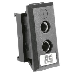 1 pcs - RS PRO Panel Mount Thermocouple Connector for Use with Type J Thermocouple, Standard Size, BS Standard