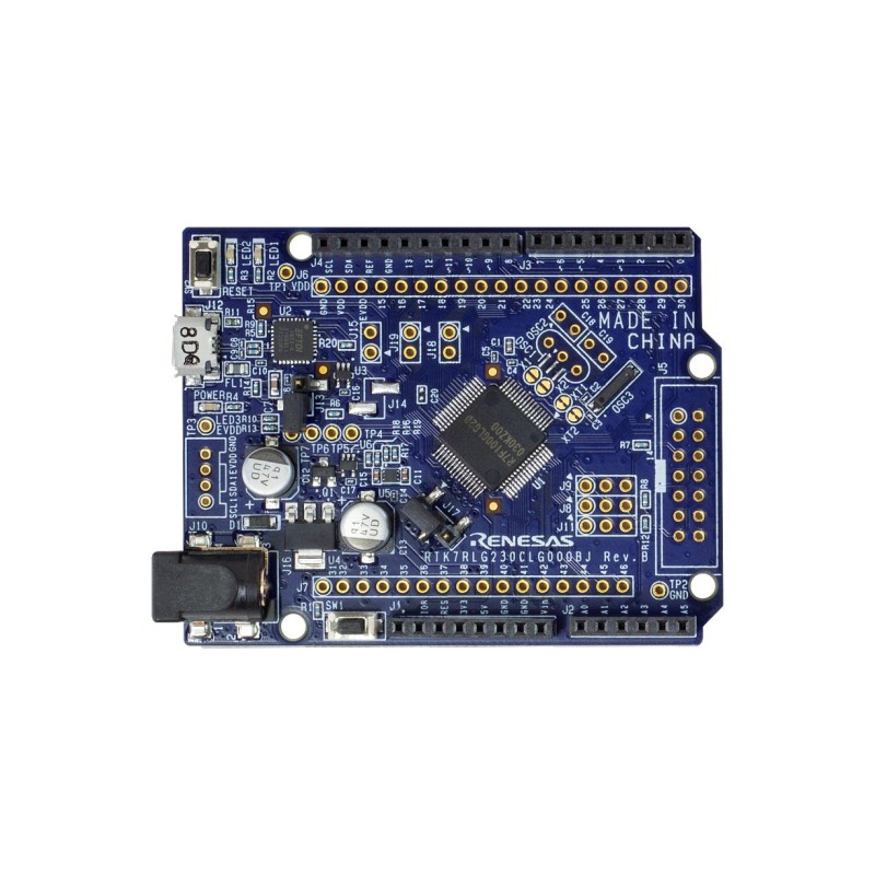 1 pcs - Renesas Electronics Fast Prototyping Board for RL78/G23 16 bit Prototyping Board RTK7RLG230CLG000BJ