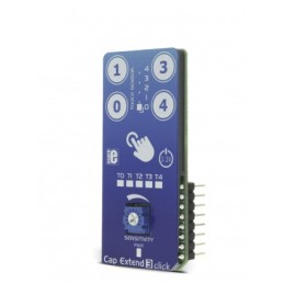 1 pcs - MikroElektronika Cap Extend 3 Click mikroBus Click Board for MTCH105