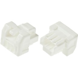 10 pcs - Molex, CLIK-Mate Male Connector Housing, 1.25mm Pitch, 3 Way, 1 Row