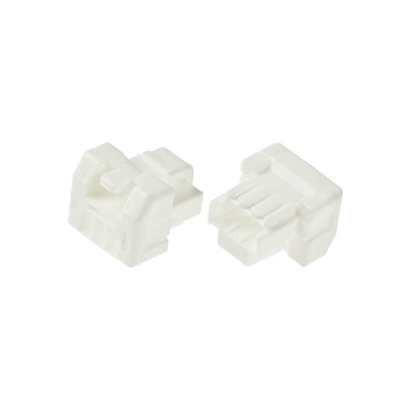 10 pcs - Molex, CLIK-Mate Male Connector Housing, 1.25mm Pitch, 3 Way, 1 Row