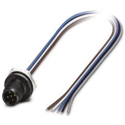 1 pcs - Phoenix Contact Male 5 way M12 to Sensor Actuator Cable, 500mm