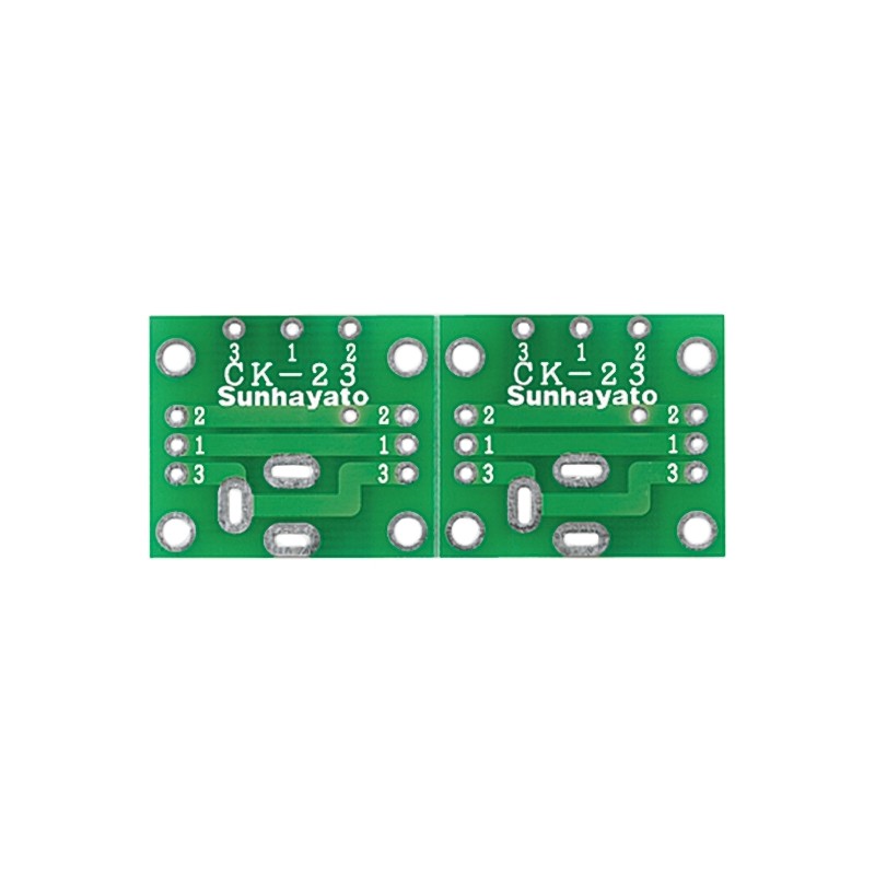1 pcs - CK-23, Extender Board Converter Board FR4 60.96 x 24.13 x 1.6mm
