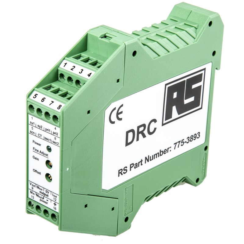 1 pcs - Solartron Metrology Signal Conditioner, Voltage Input, Current, Voltage Output, 10 - 30V dc Supply