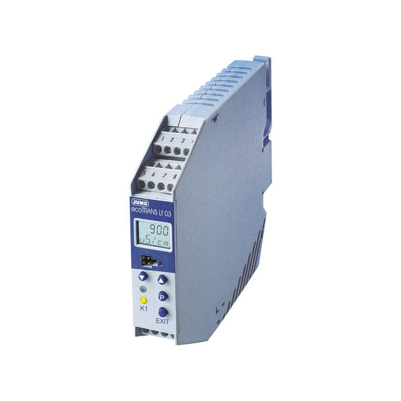 1 pcs - Jumo ecoTRANS Series Signal Conditioner, Conductivity, Temperature Input, Current, Voltage Output, 20 - 30V dc