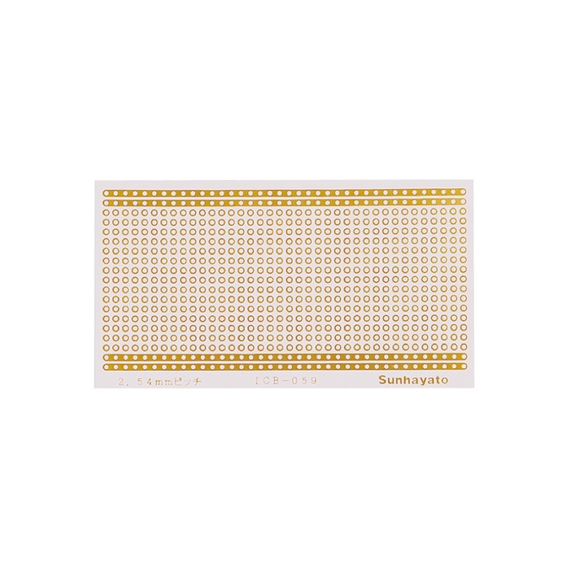 1 pcs - ICB-059, Single Sided Extender Board Universal Board FR4 100 x 55 x 0.1mm