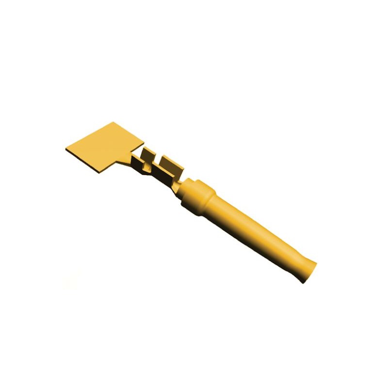 10 pcs - TE Connectivity, AMPLIMITE HDP-20 Series, size 20 Female Crimp D-sub Connector Contact, Gold over Nickel Signal, 28