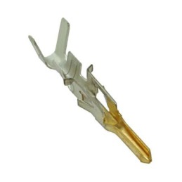 50 pcs - Molex Mini-Fit Series Male Crimp Terminal, Crimp or Compression Termination, 24AWG Max