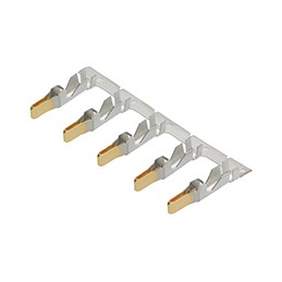 10 pcs - Molex Male Crimp Terminal, Crimp or Compression Termination, 12AWG Min, 10AWG Max