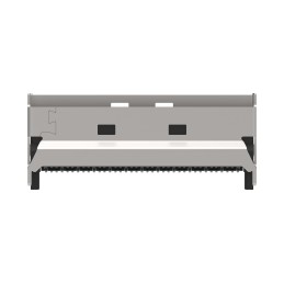 1 pcs - TE Connectivity, Mini Cool Edge I/O Surface Mount Mini I/O Connector Plug, 74 Way, Shielded