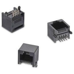 1 pcs - Wurth Elektronik WR-MJ Series Female RJ45 Connector, PCB Mount