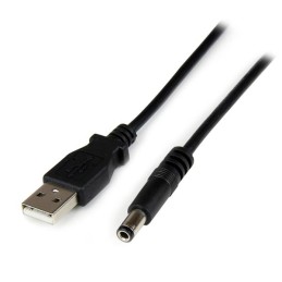 1 pcs - StarTech.com USB 2.0 Cable, Male USB A to Male 2.5mm DC Power Cable, 2m