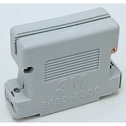 1 pcs - 3M 3485 Series PBT D Sub Backshell, 15 Way