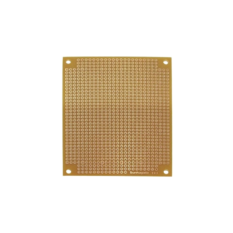 1 pcs - Matrix Board FR1 1mm Holes, 2.54 x 2.54mm Pitch, 95 x 72 x 1.6mm