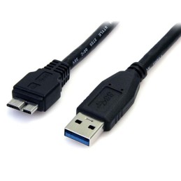 1 pcs - StarTech.com USB 3.0 Cable, Male USB A to Male Micro USB B Cable, 0.5m