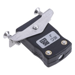 1 pcs - RS PRO Panel Mount Thermocouple Connector for Use with Type J Thermocouple, Miniature Size, IEC Standard