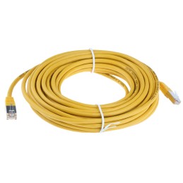1 pcs - RS PRO Cat6 Male RJ45 to Male RJ45 Ethernet Cable, S/FTP, Yellow PVC Sheath, 10m