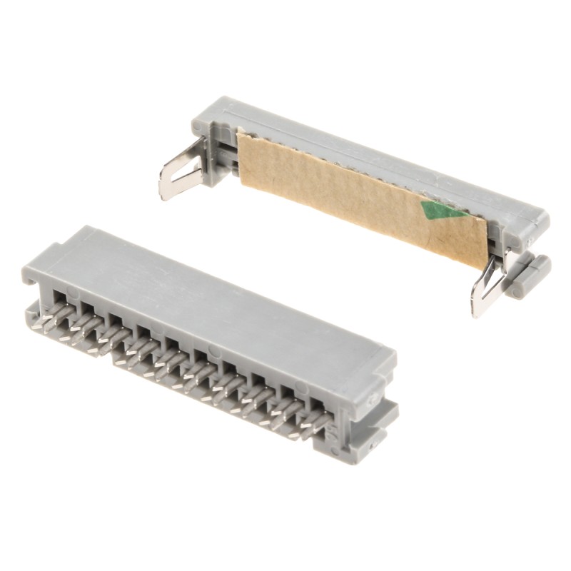 1 pcs - 3M 20-Way IDC Connector Socket for Cable Mount, 2-Row