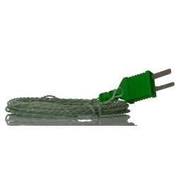 1 pcs - RS PRO Type K Thermocouple 3m Length, 1/0.3mm Diameter - +250°C