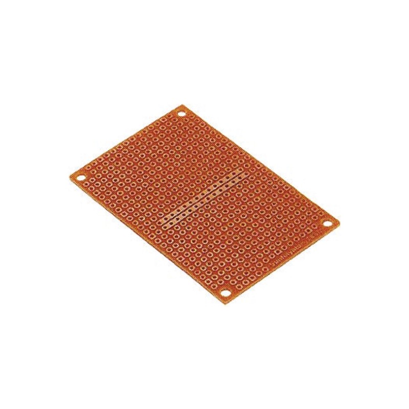 1 pcs - Matrix Board FR1 1mm Holes, 2.54 x 2.54mm Pitch, 72 x 47 x 1.6mm